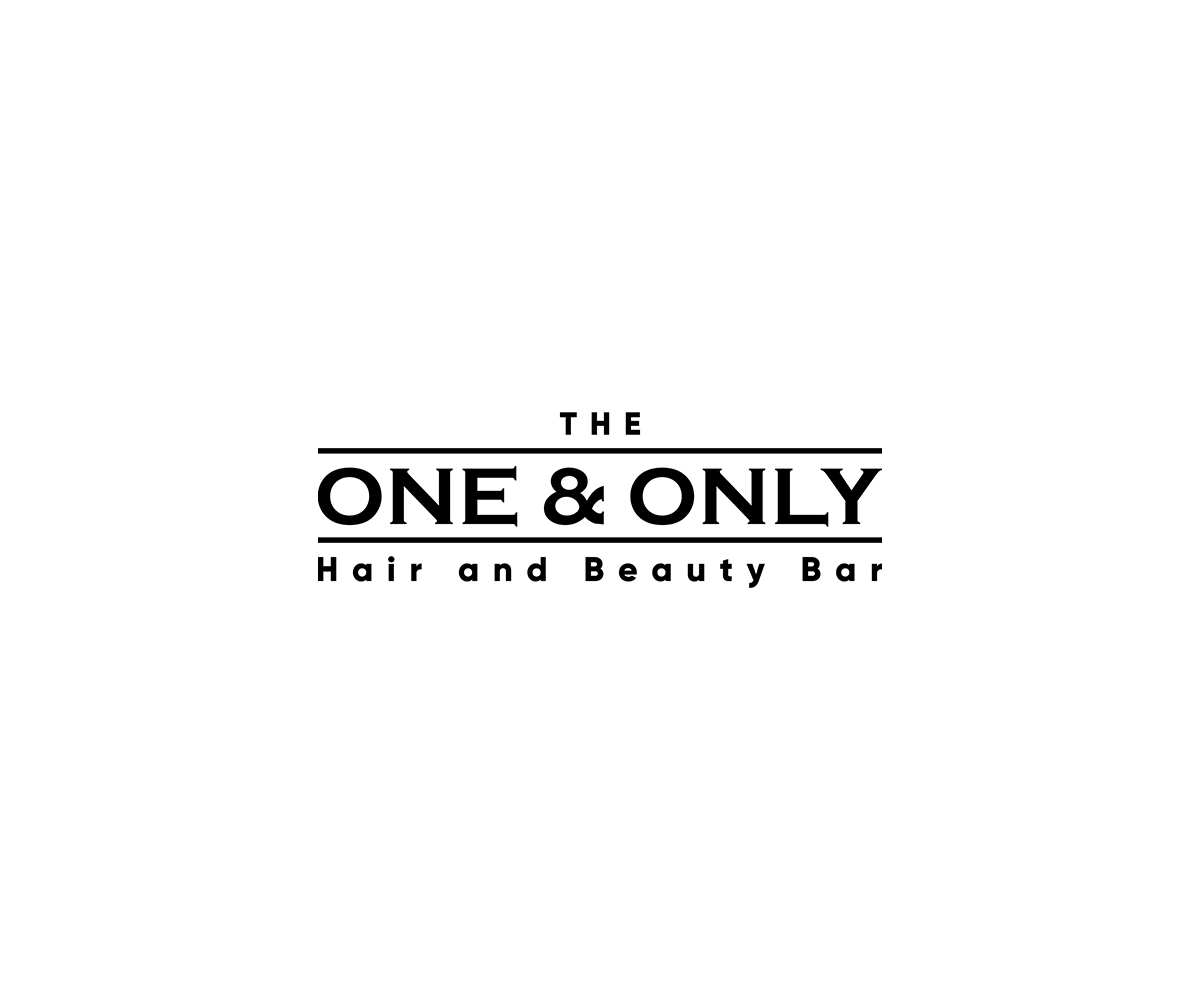 Logo Design by Saumin Bhavsar for The One & Only Hair and Beauty Bar | Design #18112468