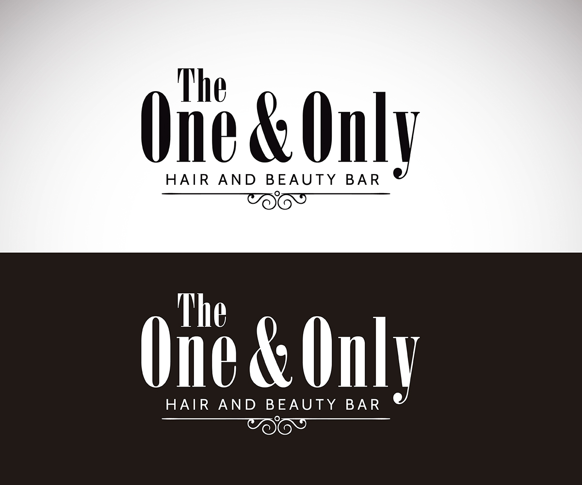 Logo Design by juangildardogonzalez for The One & Only Hair and Beauty Bar | Design #18114790
