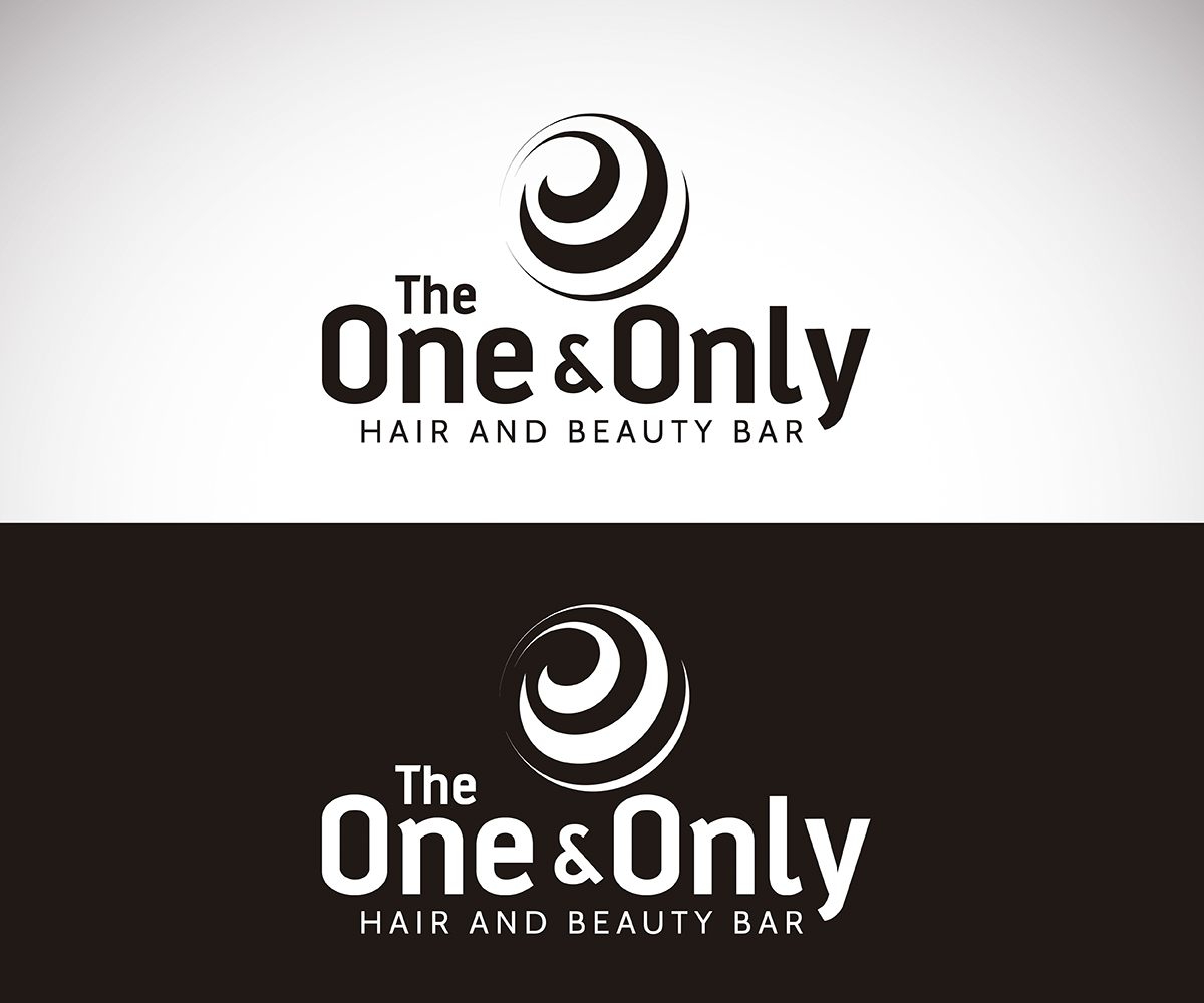 Logo Design by juangildardogonzalez for The One & Only Hair and Beauty Bar | Design #18114792