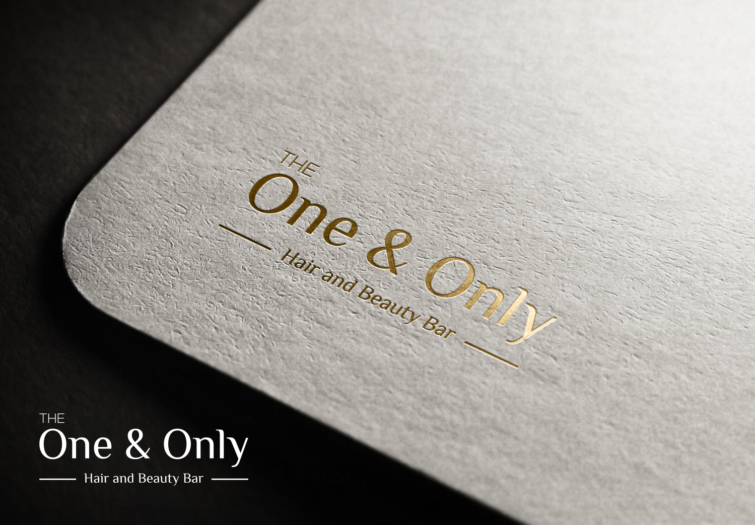 Logo Design by Optimistic_Studio for The One & Only Hair and Beauty Bar | Design #18124957
