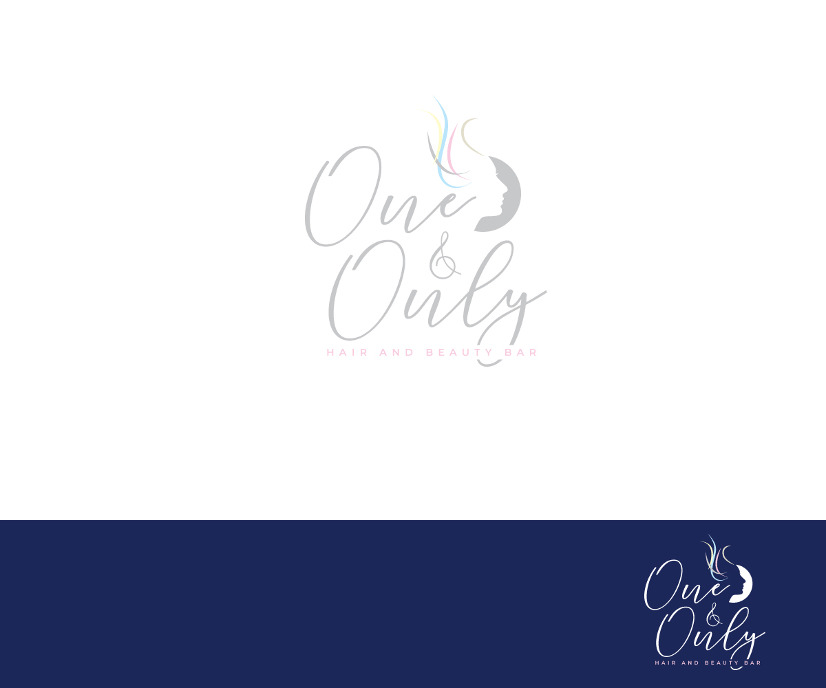 Logo Design by Artknyte for The One & Only Hair and Beauty Bar | Design #18109393