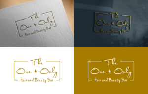 Diseño de Logo por aqilazhifara para The One & Only Hair and Beauty Bar | Diseño: #18109038