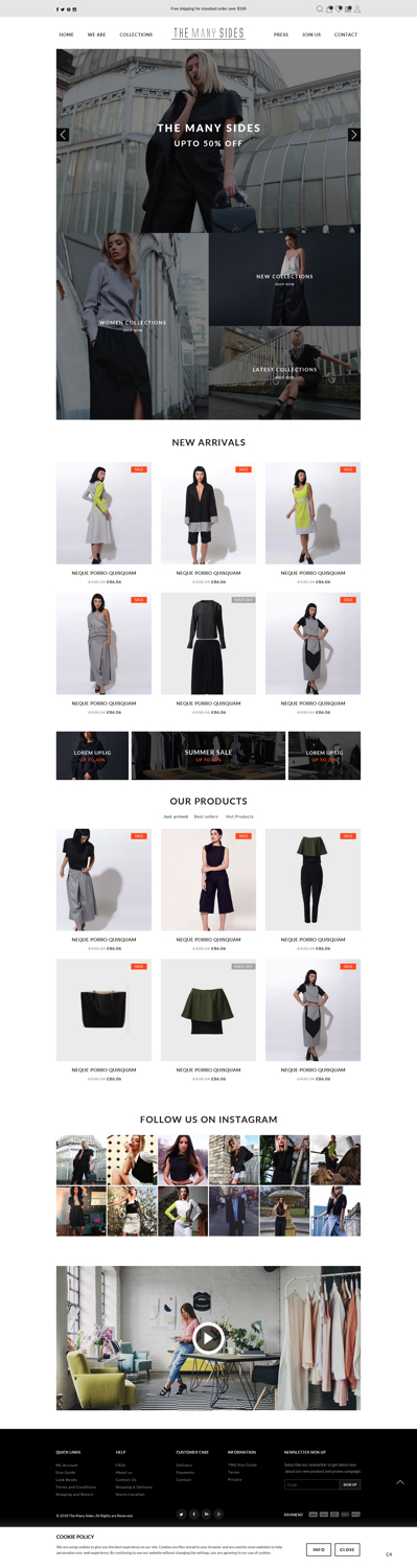 Web Design by pb for this project | Design #18115519