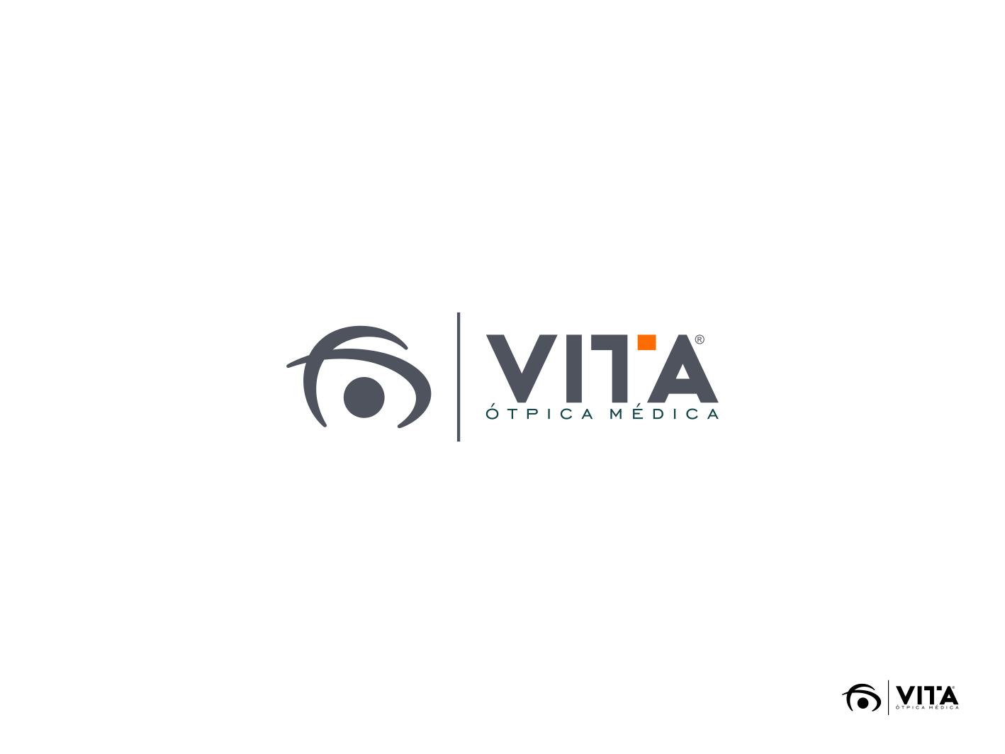 Logo Design by Tony Bishop for VITA - optical  | Design #18159191