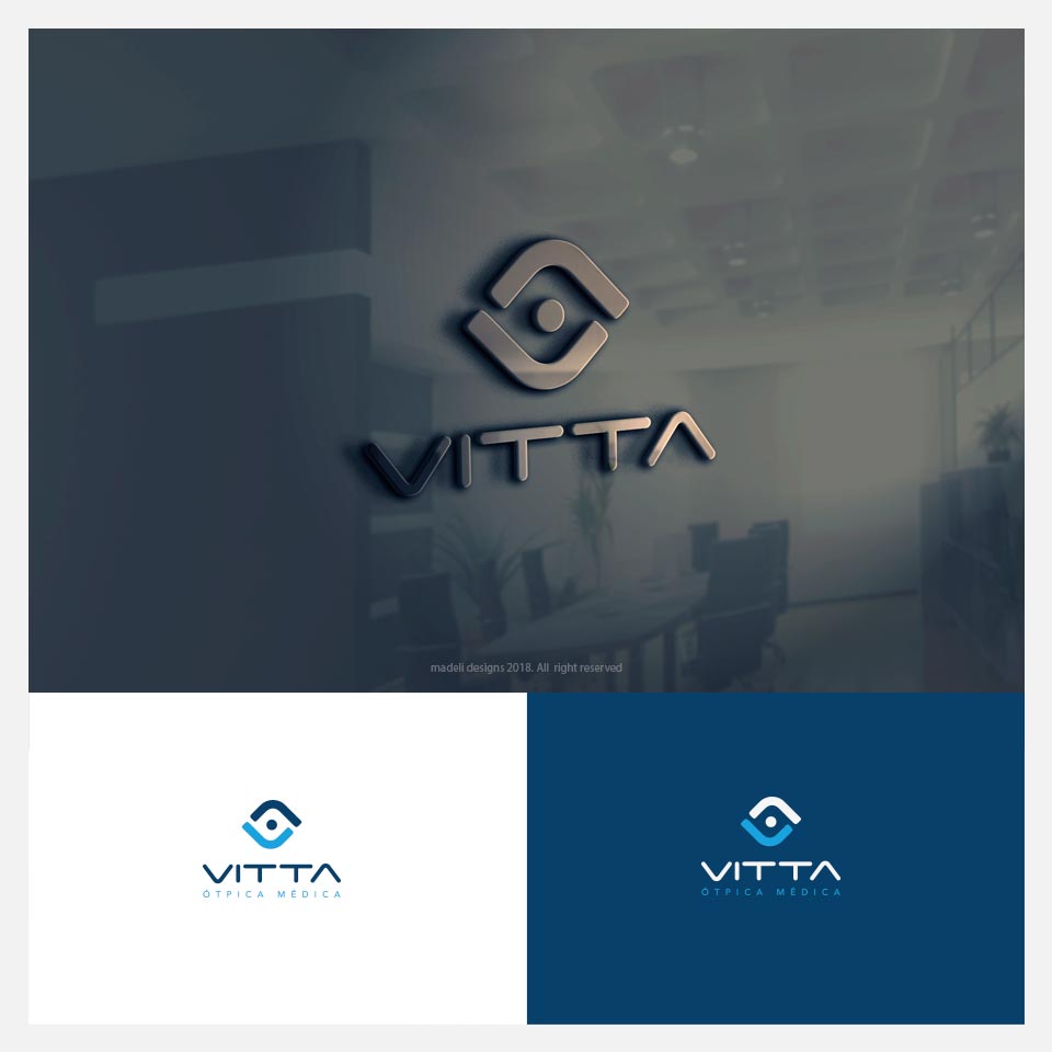 Logo Design by madeli for VITA - optical  | Design #18112333