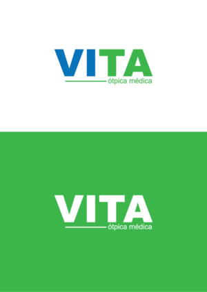 Diseño de Logo por DesignMe Graphics para VITA - optical  | Diseño: #18130026