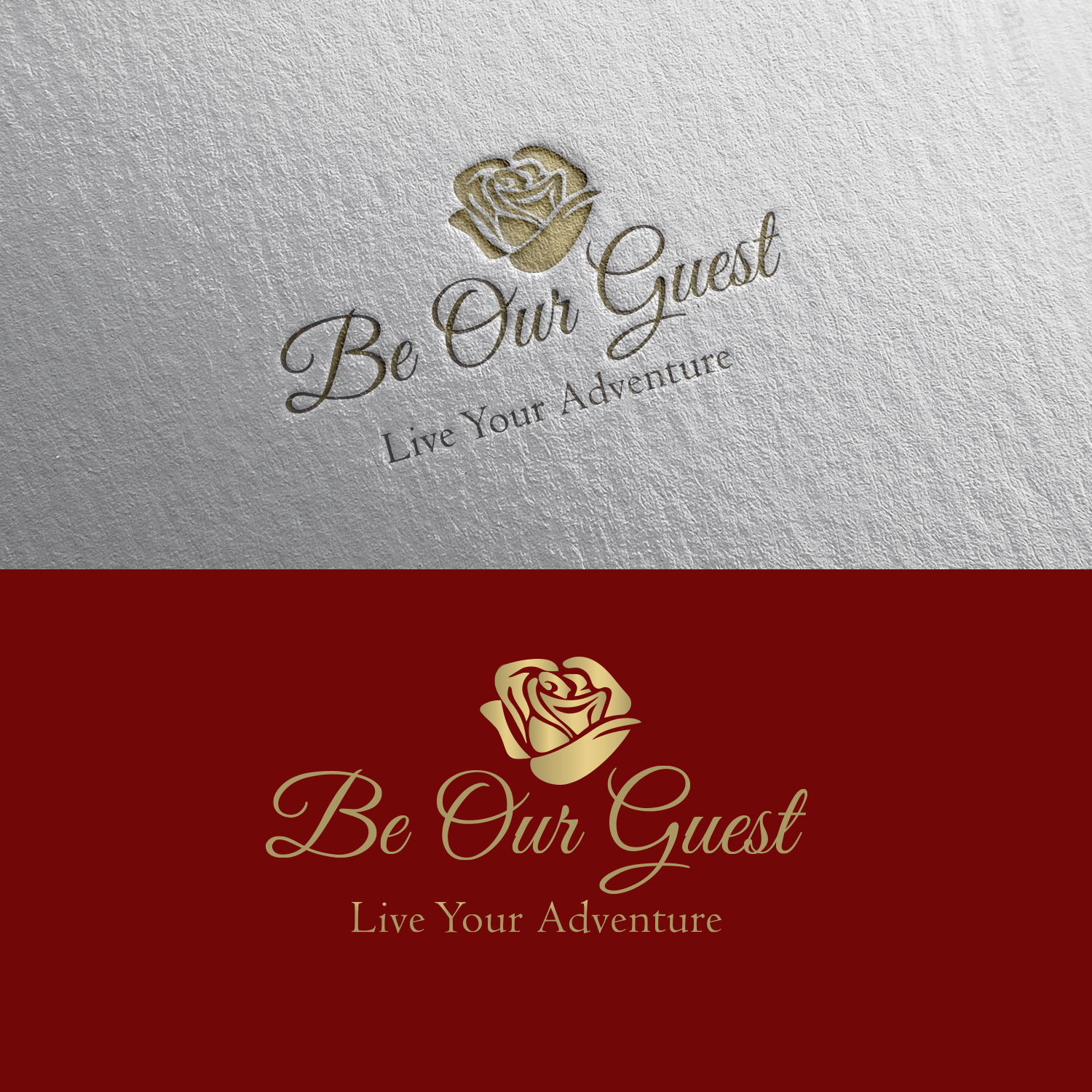 Logo Design by Lazy Panda for Be Our Guest | Design #18157849