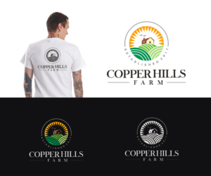 Diseño de Logo por Vishak vasu para Copper Hills Farm | Diseño #18116346
