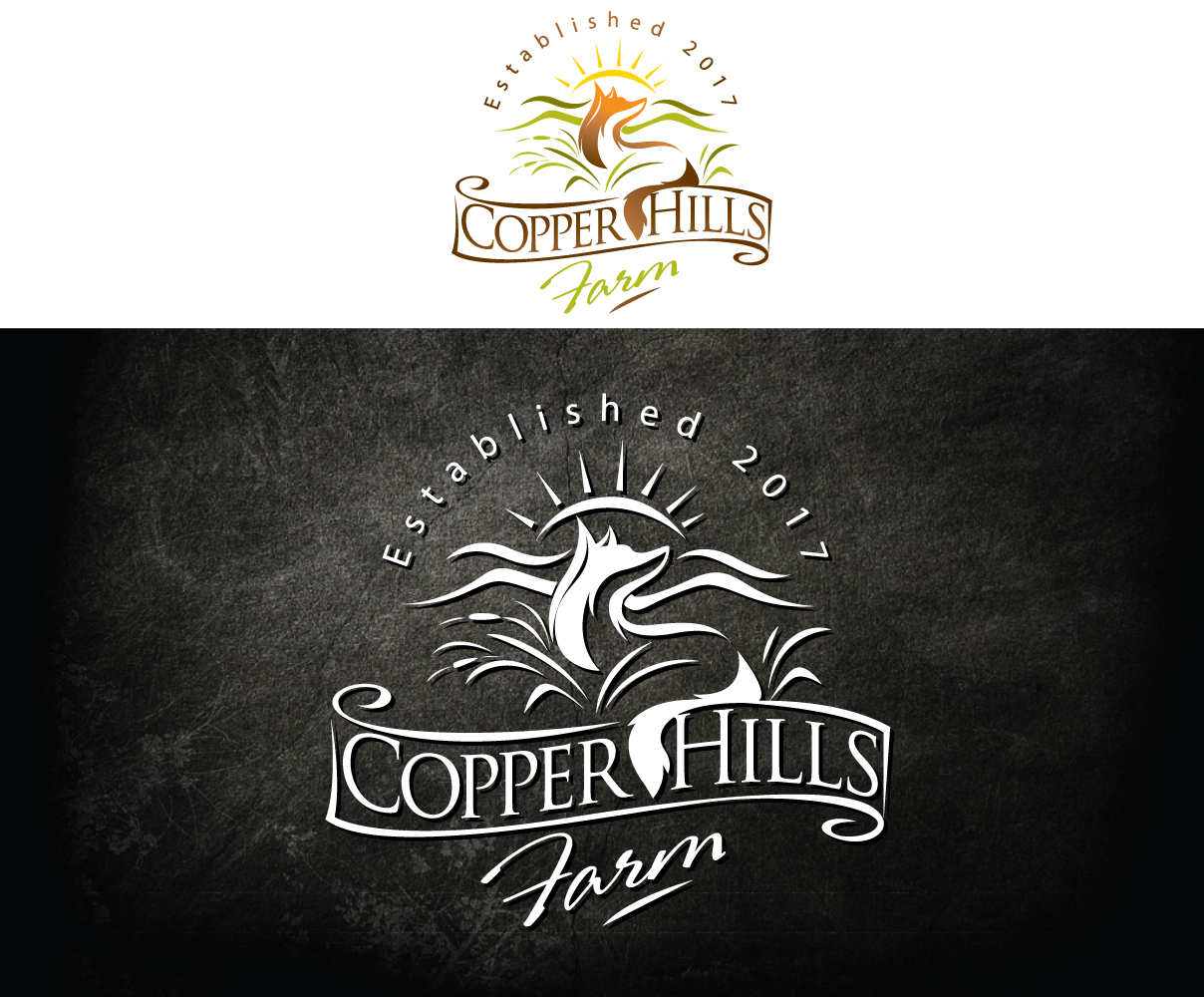 Logo Design by Graphicsexpert for Copper Hills Farm | Design: #18116086