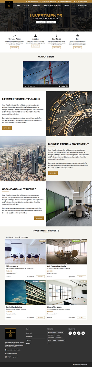 Web Design par Lauren pour DFG Assets Partnership | Design #18189377