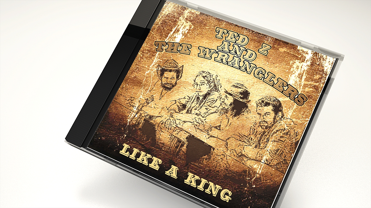 CD Cover Design by Greencorner for Ted Z and The Wranglers | Design #2872999