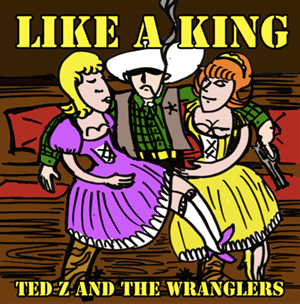 Design de Pochette de CD par askatanoto.com pour Ted Z and The Wranglers | Design : #2804047