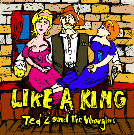 Diseño de Portada de CD por askatanoto.com para Ted Z and The Wranglers | Diseño #2845848