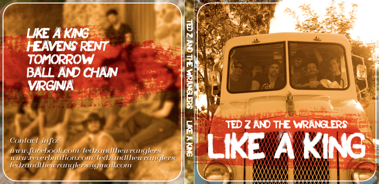 Diseño de Portada de CD por Radu Gabriel para Ted Z and The Wranglers | Diseño #2848996