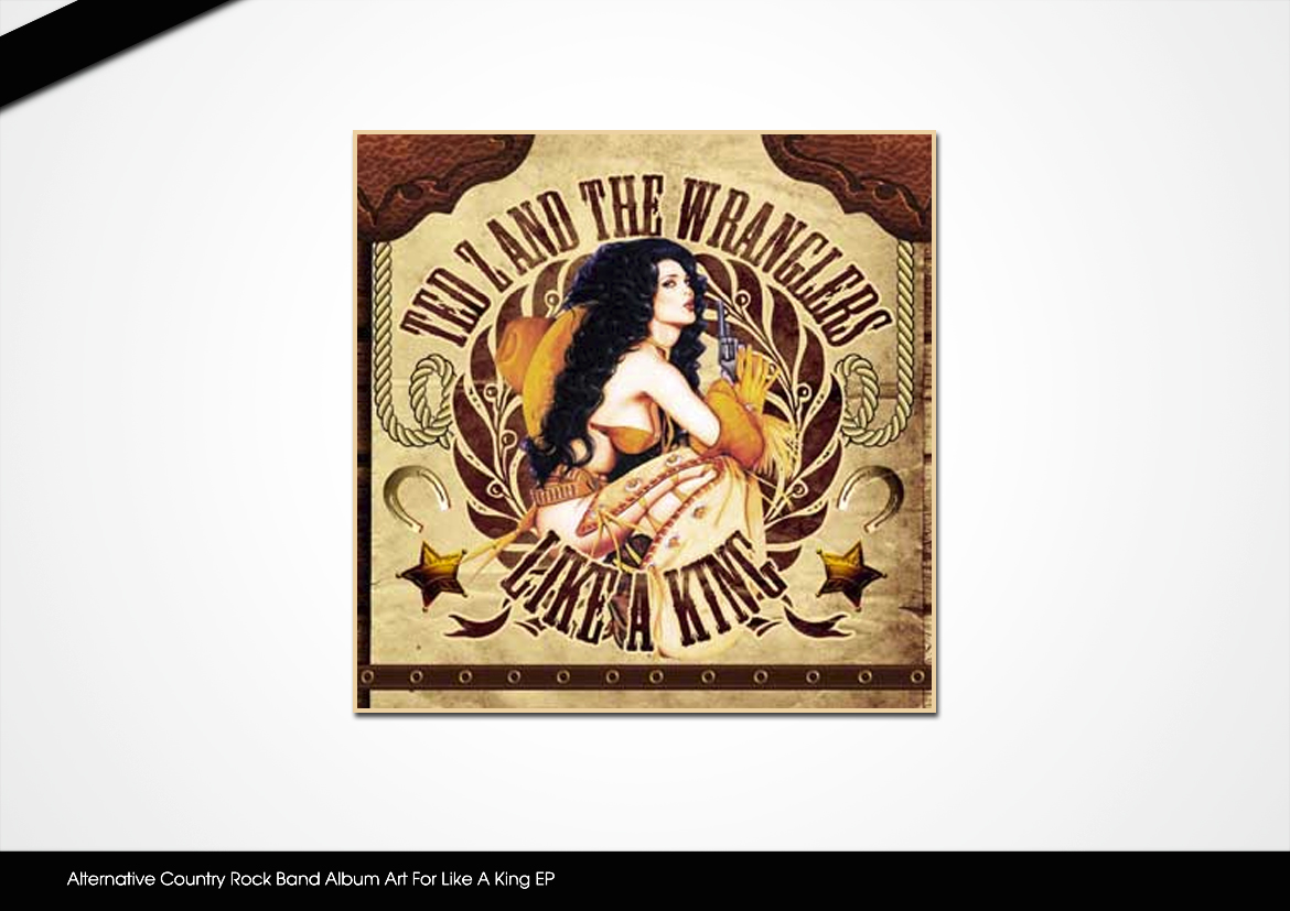Diseño de Portada de CD por disign para Ted Z and The Wranglers | Diseño #2829277