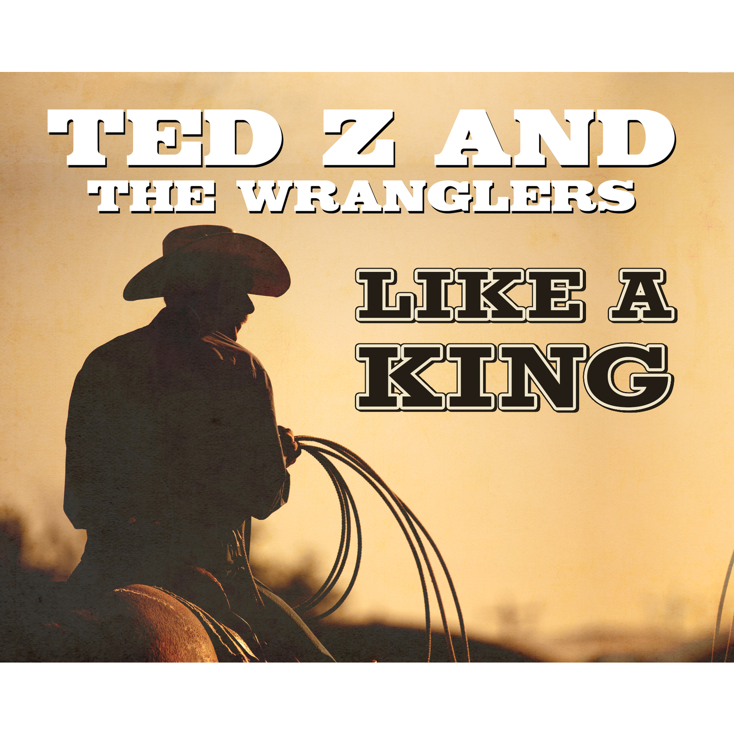 CD-Cover-Design von FCJ_GRAPHICS für Ted Z and The Wranglers | Design #2827649