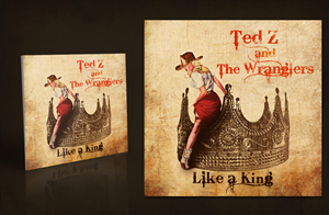 Diseño de Portada de CD por kaatem para Ted Z and The Wranglers | Diseño #2842789