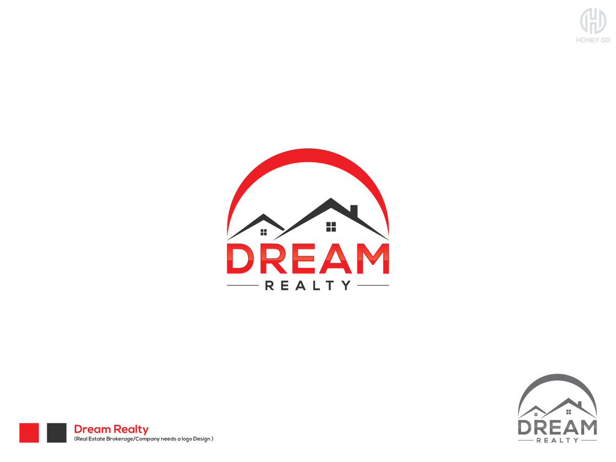 Logo Design by Honey GD for Dream Realty | Design #18122651