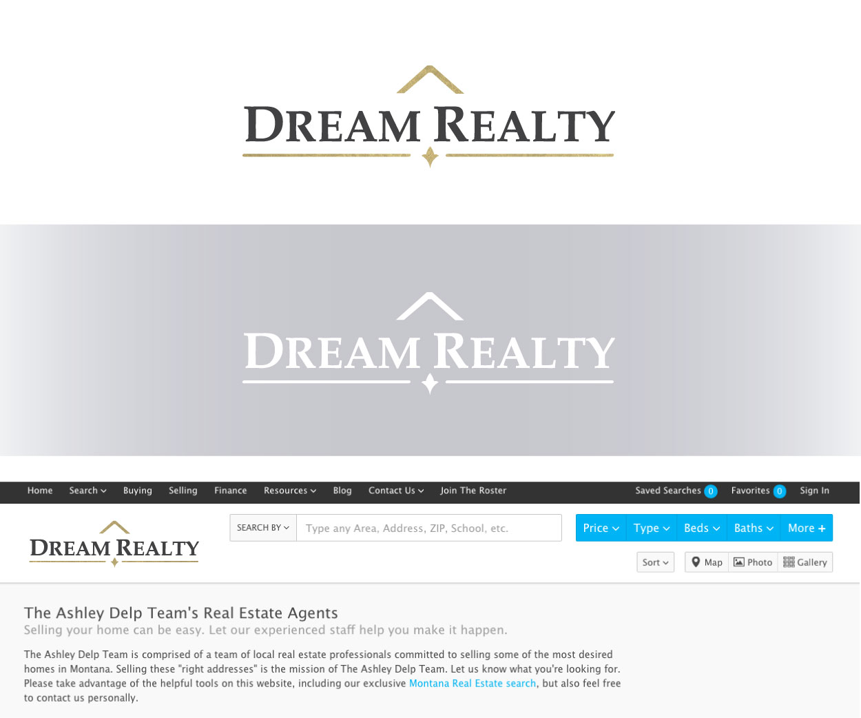 Logo Design by ALCD for Dream Realty | Design #18114457