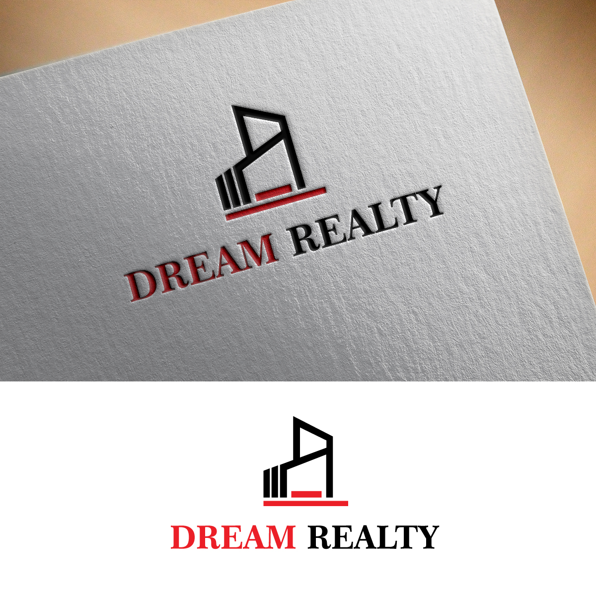 Logo Design by Aqeel Momin for Dream Realty | Design #18128192