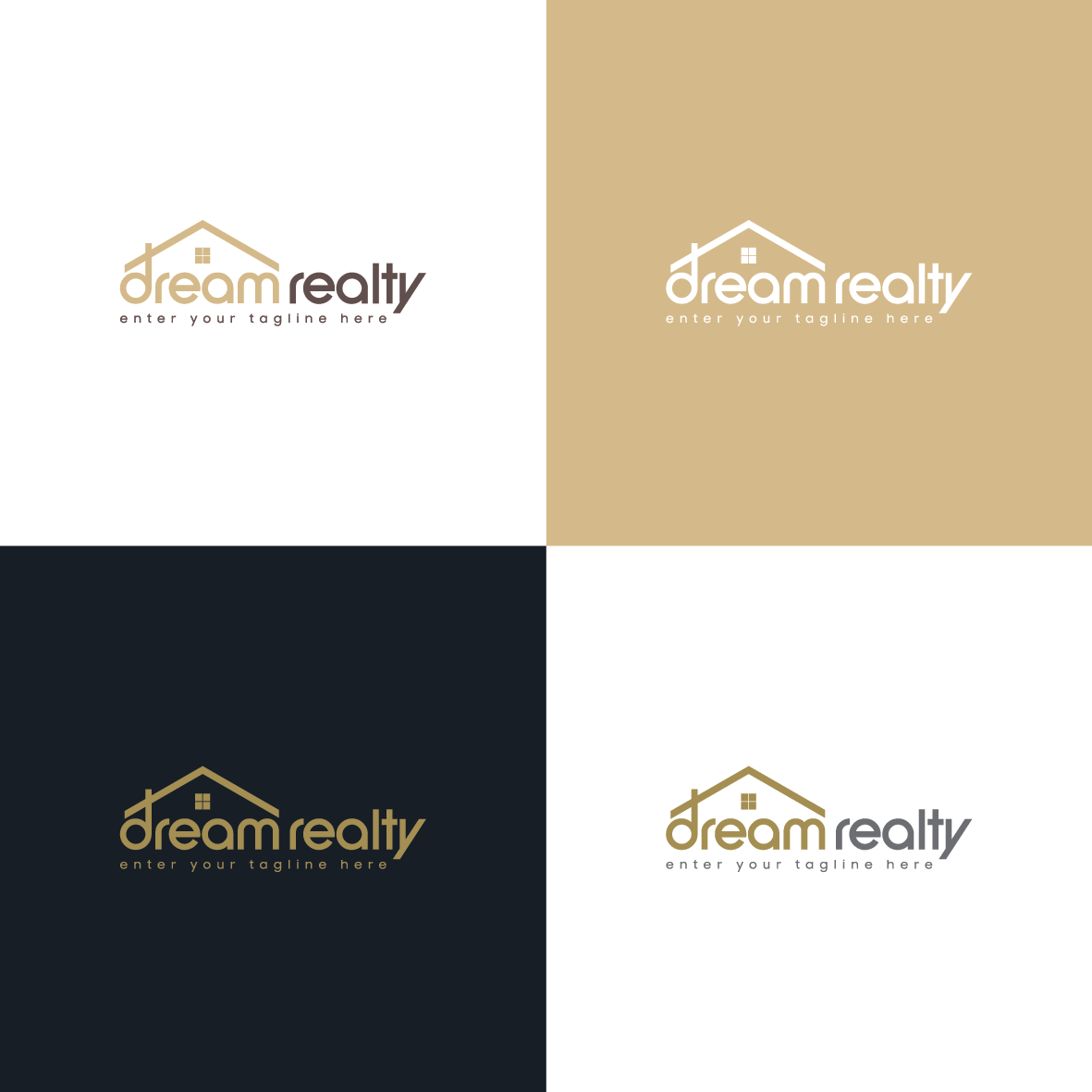 Logo Design by chynthiadewi91 for Dream Realty | Design #18172817