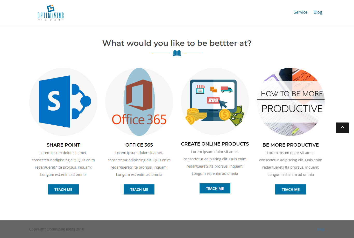 Web Design par gaurav.yadav59 pour Optimizingideas | Design #18144699