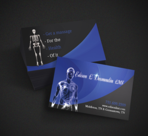 Massage therapist LMT | Visitenkarten-Design von Hardcore Design