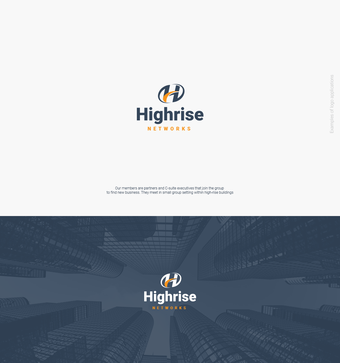 Logo Design by Felipe Moura for Highrise Networks | Design #18175170