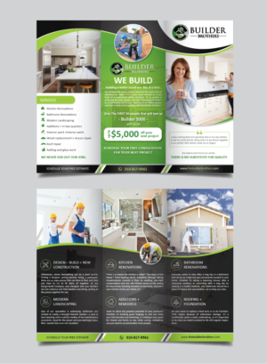 Builder Brother Brochure = BBB $$$ | Flyer Design by alex989