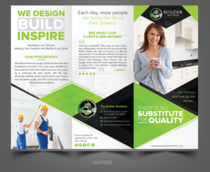 Builder Brother Brochure = BBB $$$ | Flyer Design by SAI DESIGNS