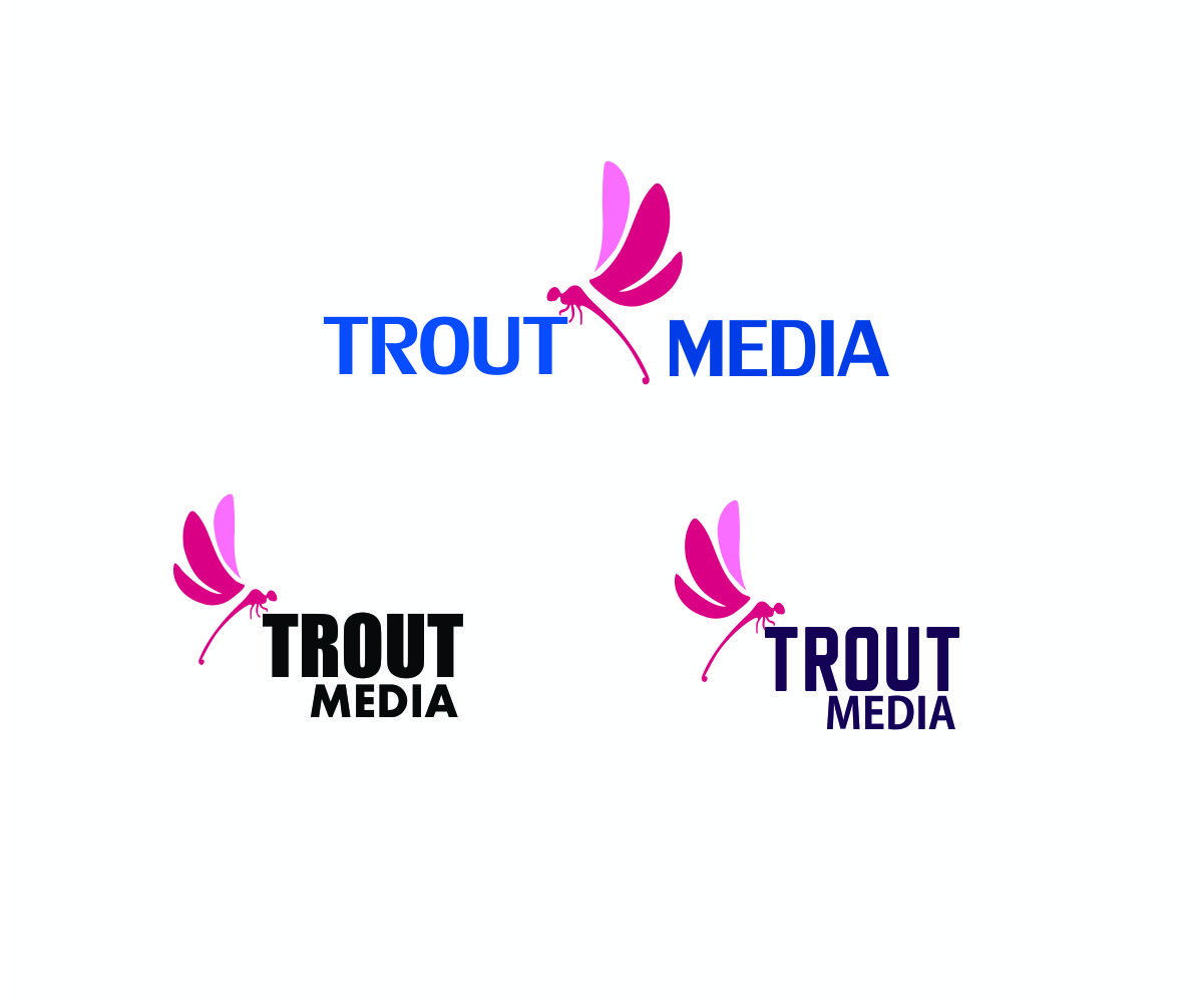 Diseño de Logo por ehedesign para Troutmedia | Diseño #18133208