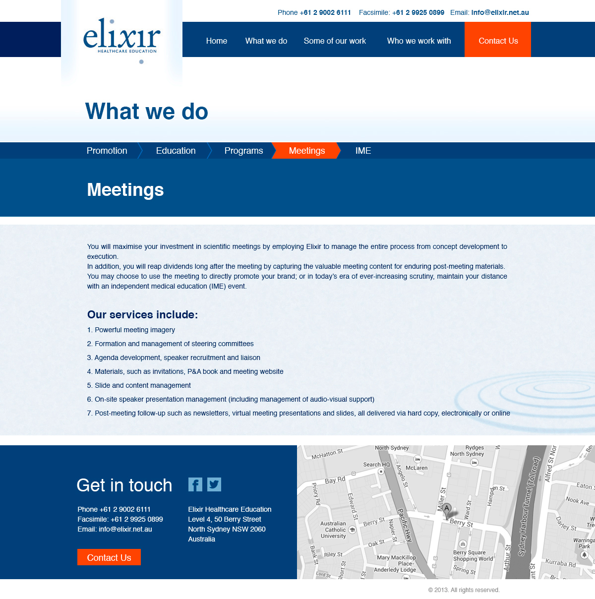 Diseño Web por  Jorch para Elixir Healthcare Education | Diseño #2827993