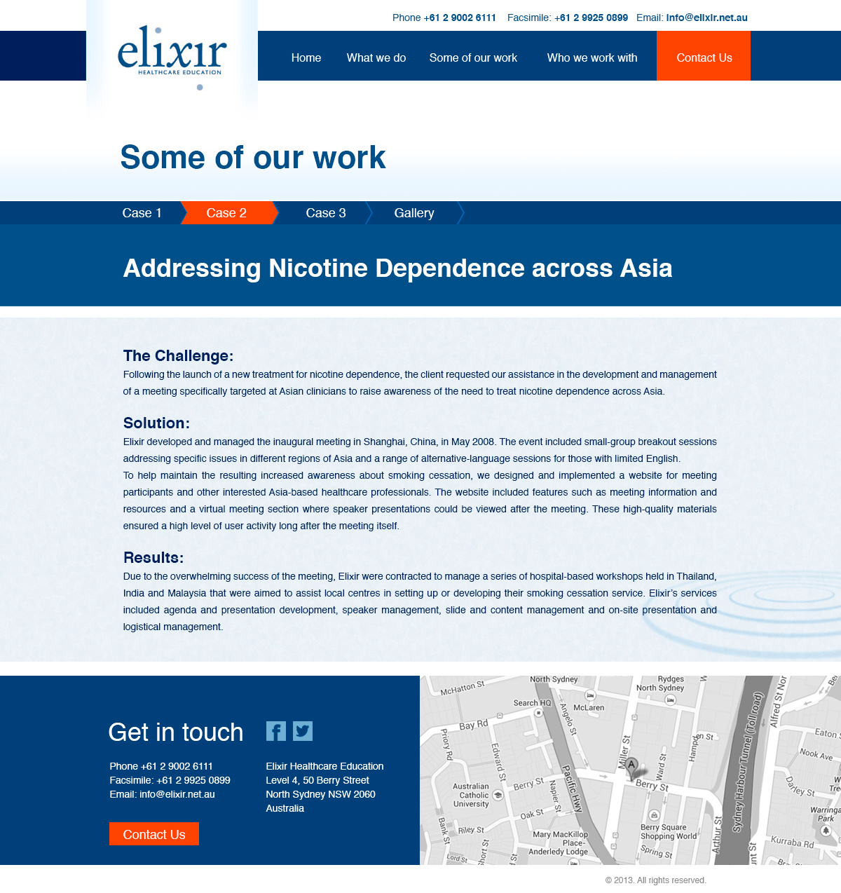 Diseño Web por  Jorch para Elixir Healthcare Education | Diseño #2827999