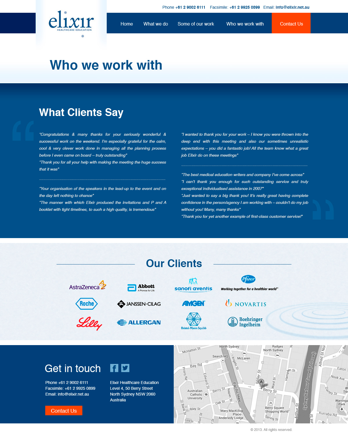 Diseño Web por  Jorch para Elixir Healthcare Education | Diseño #2828004