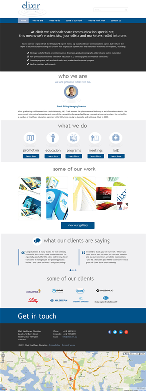 Web-Design von Jagannath für Elixir Healthcare Education | Design #2815039
