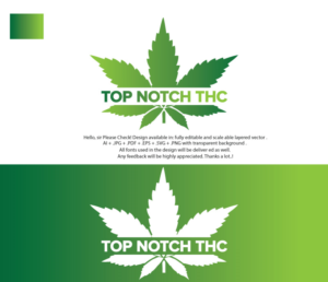 Top Notch THC | Logo Design by juie design