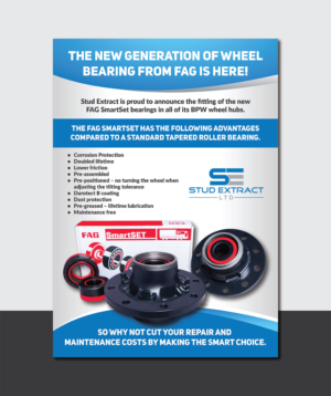 Flyer Design by Deziners Zone for CV Hubs & Bearings Ltd | Design: #18114605