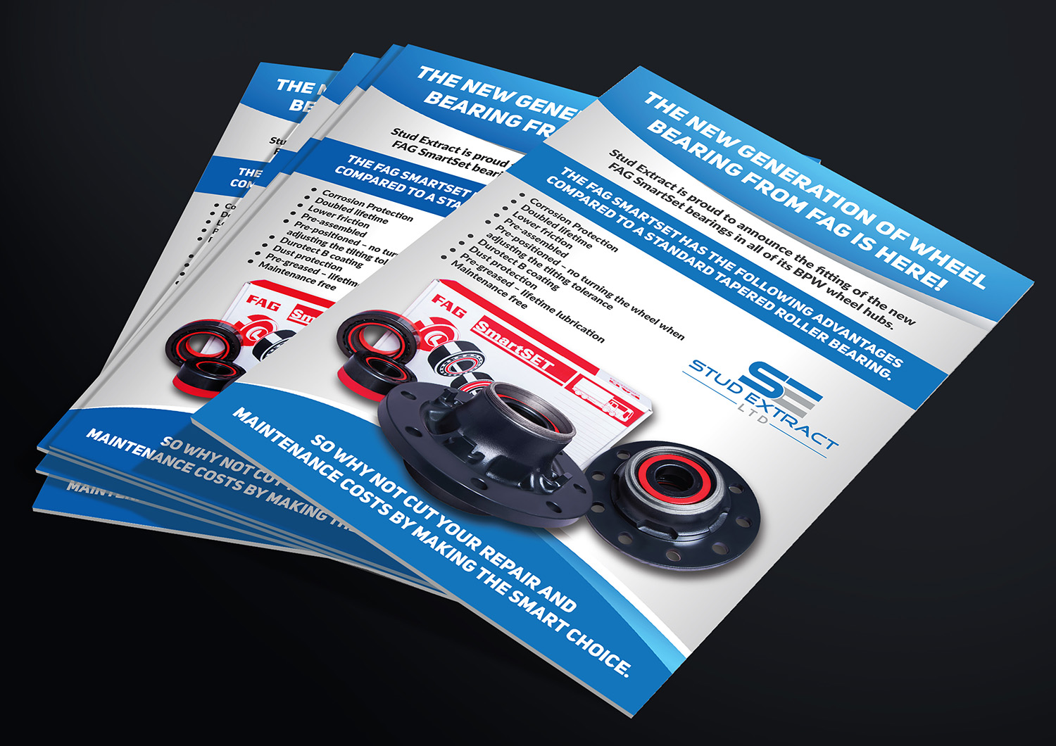 Flyer Design by Deziners Zone for CV Hubs & Bearings Ltd | Design #18114620