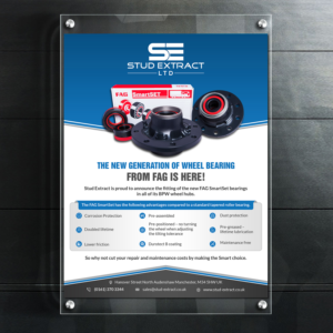 Flyer Design by creative.bugs for CV Hubs & Bearings Ltd | Design: #18125555