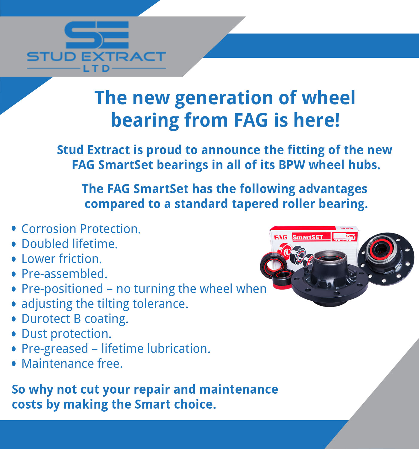 Flyer Design by seobizplanet1 for CV Hubs & Bearings Ltd | Design #18111993
