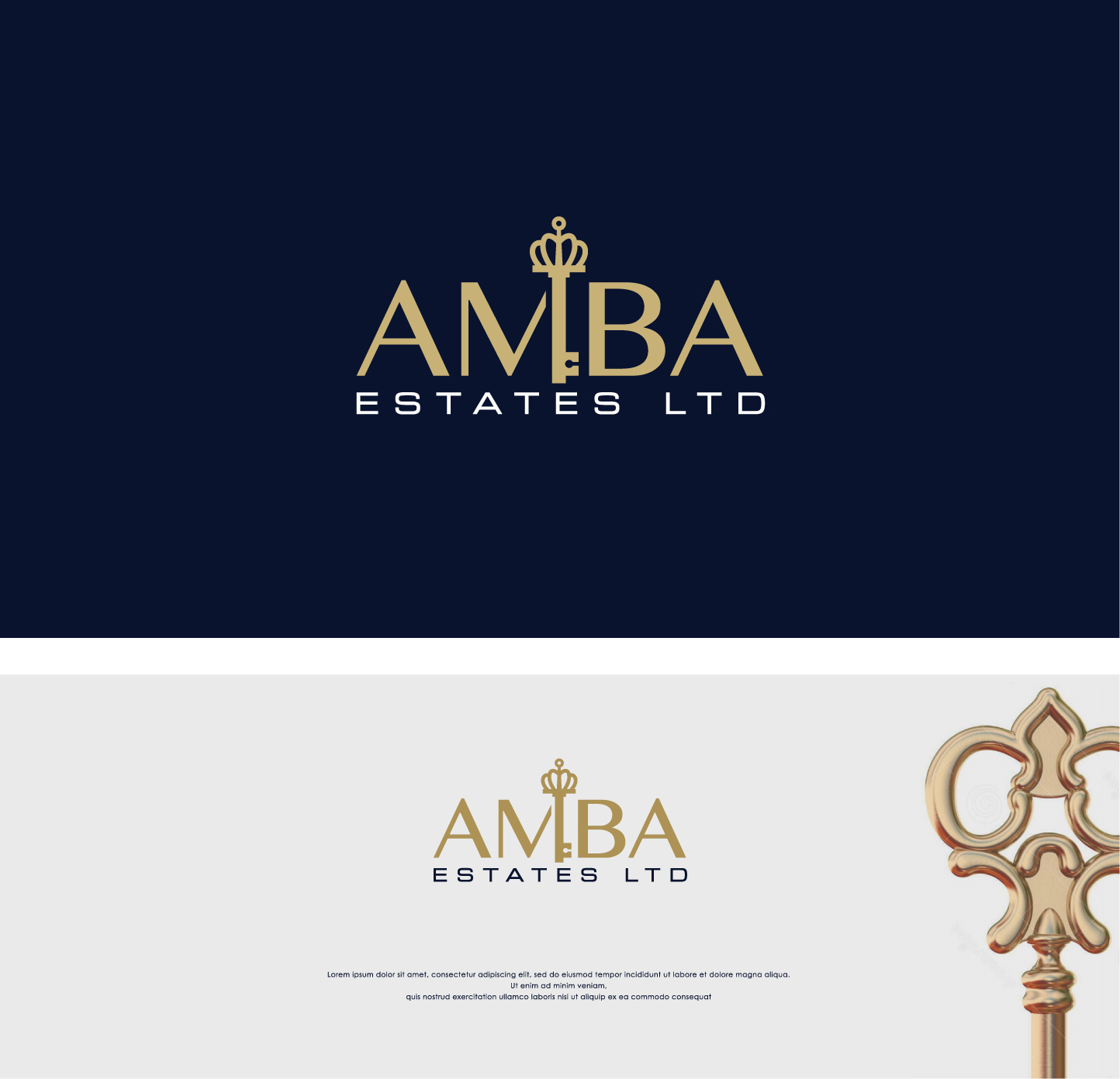 Logo Design by YunnieGirly for AMBA Estates Ltd | Design #18209233