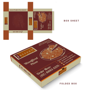 Pizza Box cover art/design | Grafik-Design von Tejas_G