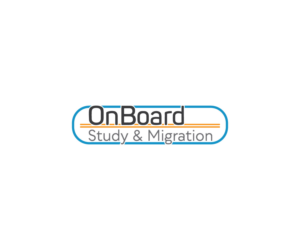 Logo Design by Reverie Studio for OnBoard Study & Migration | Design: #18141320