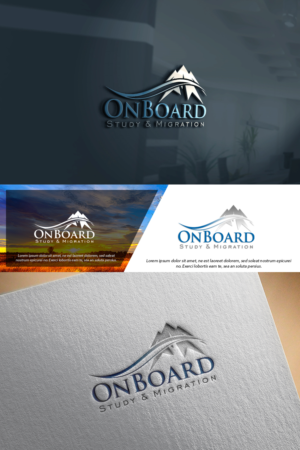 Logo Design by damian for OnBoard Study & Migration | Design: #18130470