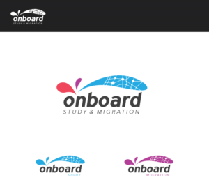 Logo Design by CanDoDesign for OnBoard Study & Migration | Design: #18140555