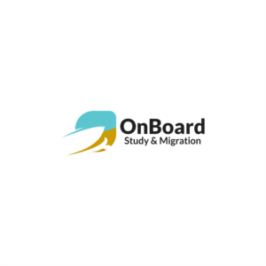 Logo Design by Arham Hidayat for OnBoard Study & Migration | Design: #18161696