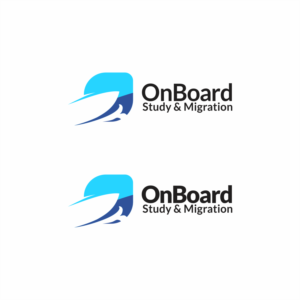 Logo Design by Arham Hidayat for OnBoard Study & Migration | Design: #18181196
