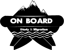 Logo Design by gunawansaputro 2 for OnBoard Study & Migration | Design #18146433