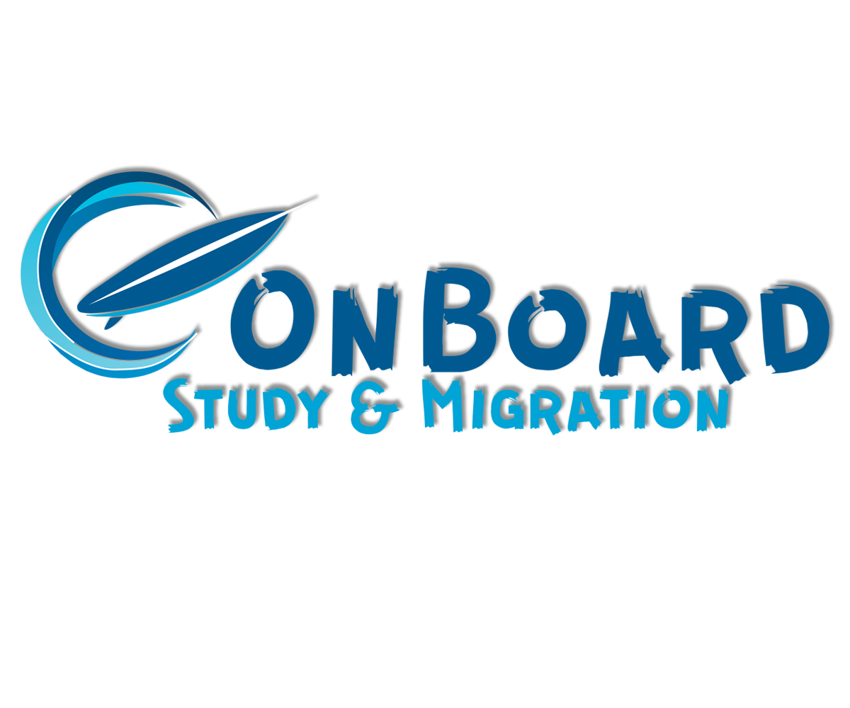 Logo Design by Gavril Fachikov for OnBoard Study & Migration | Design #18175387