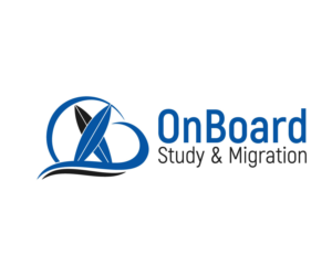 Logo Design by Kontab for OnBoard Study & Migration | Design: #18176513
